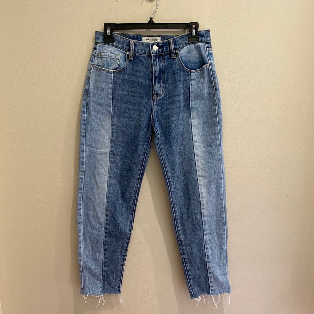 Lightly Used Pacsun Vintage Icon Two-Tone Jeans